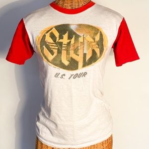 Vintage 1979 STYX U.S. Tour Tshirt